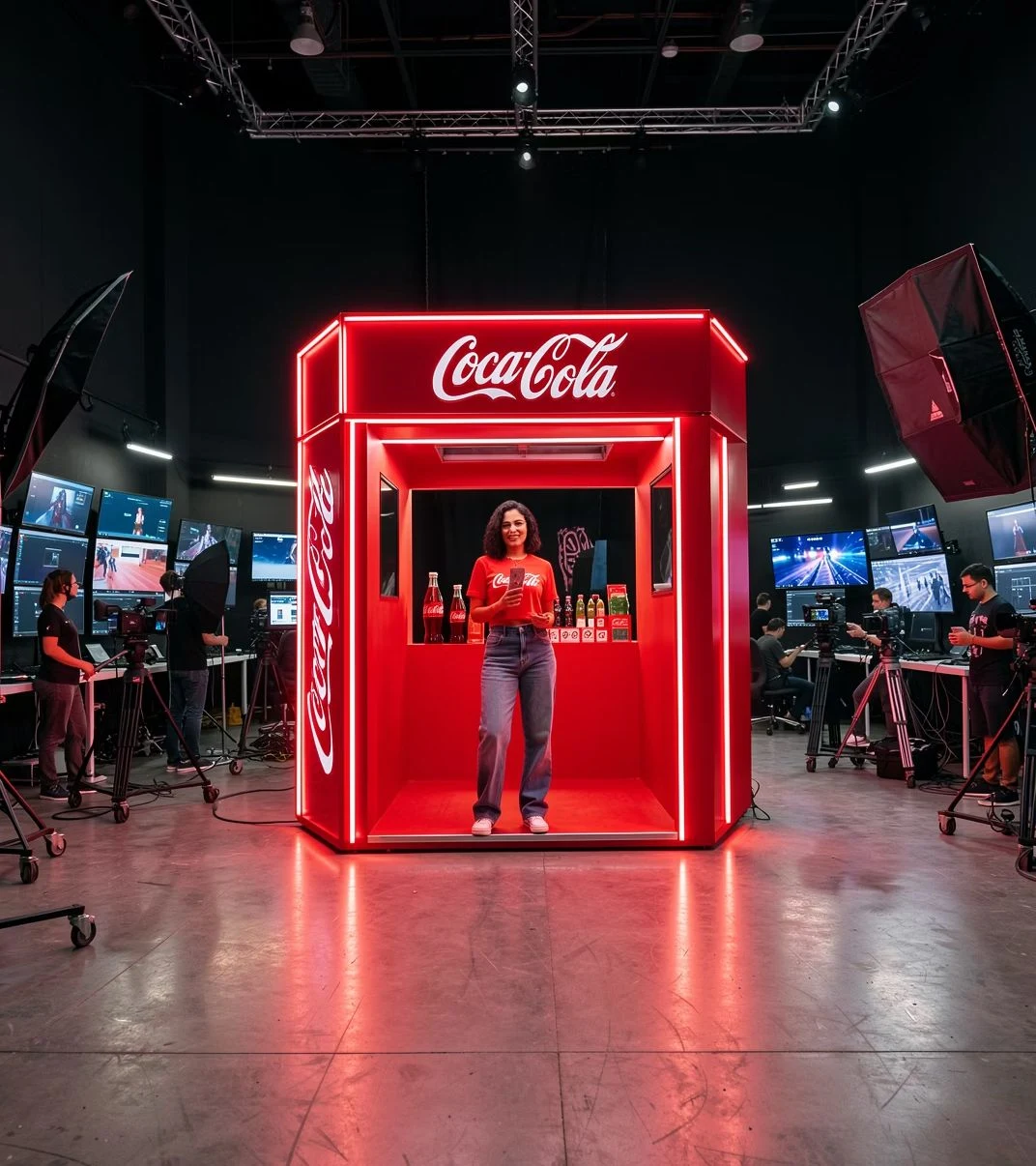Conceito ilustrativo Coca-Cola